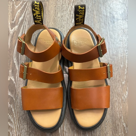Dr. Martens GRYPHON Analine sandals unisex woman’s size 9 men’s size 8 - Picture 15 of 16